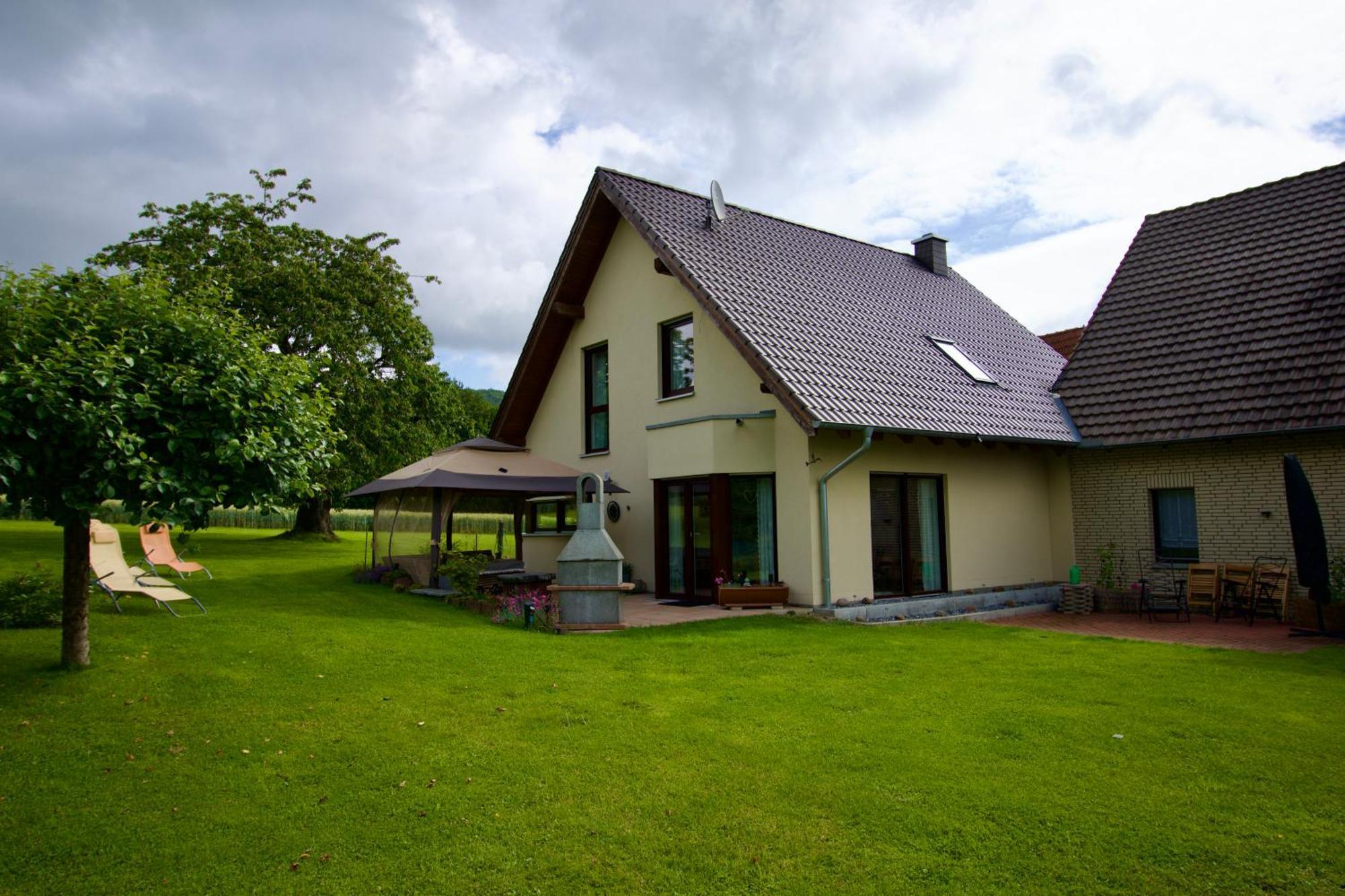Ferienhaus Plattenberg Бад-Эйнхаузен Экстерьер фото